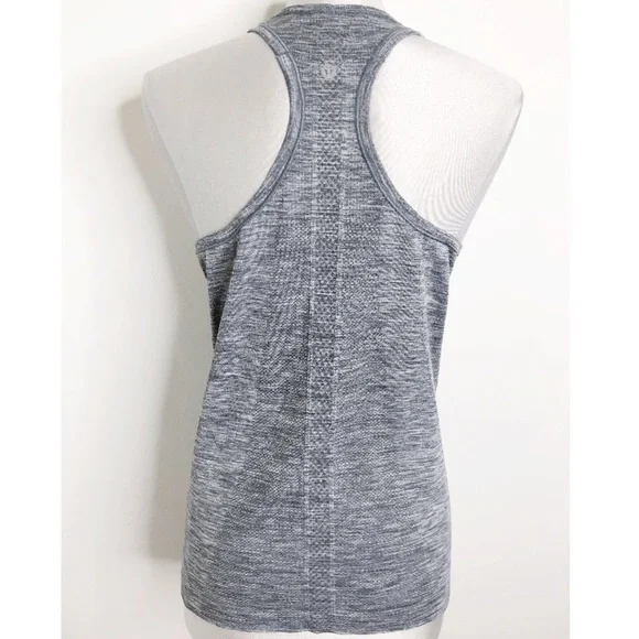 Lululemon Swiftly Tech Racerback in Slate /White 8 - Picture 6 of 14